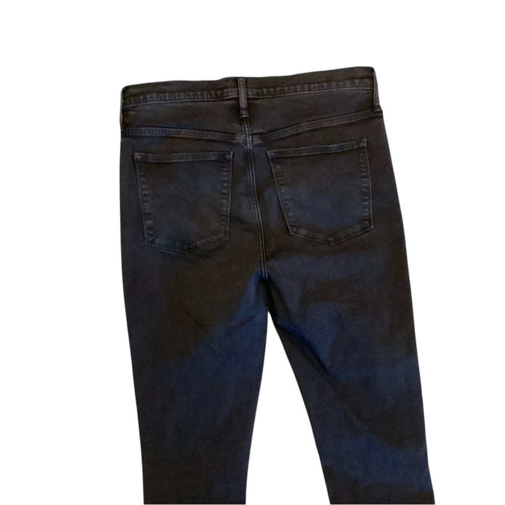 J. Crew High Rise Skinny Black Denim Jeans 32 - Picture 8 of 9